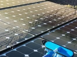 solar penal cleaning brushes